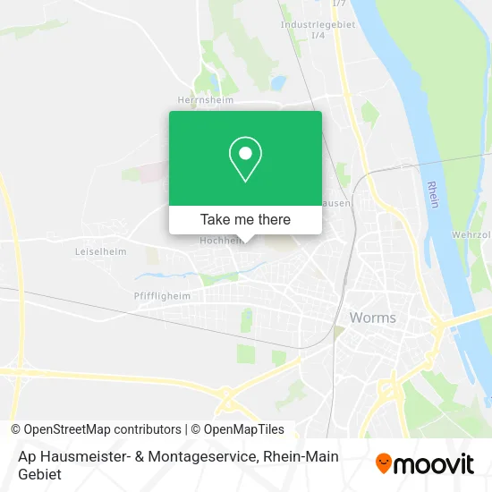 Карта Ap Hausmeister- & Montageservice