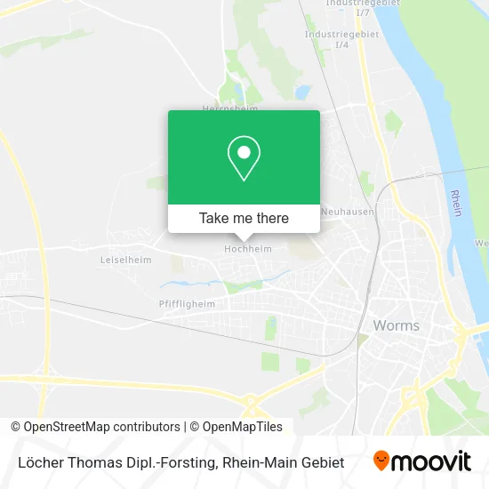 Карта Löcher Thomas Dipl.-Forsting