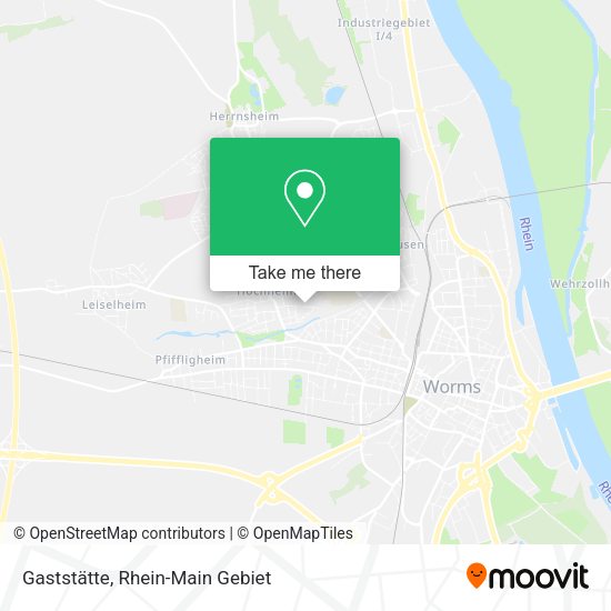Карта Gaststätte