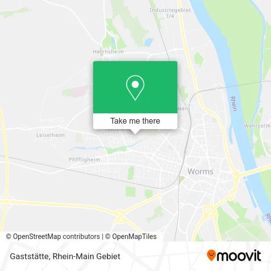 Карта Gaststätte