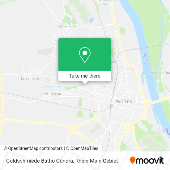 Карта Goldschmiede Batho Gündra