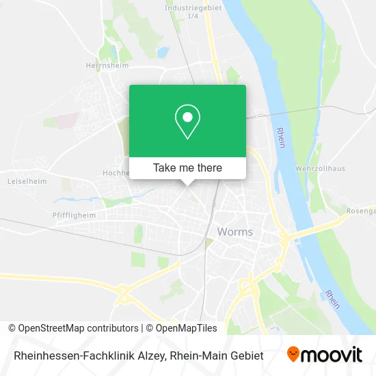 Rheinhessen-Fachklinik Alzey map