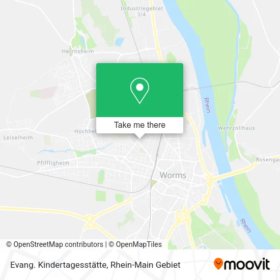 Карта Evang. Kindertagesstätte