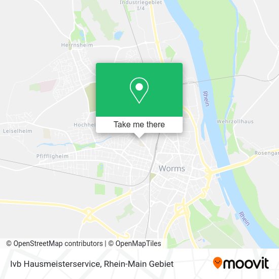 Карта Ivb Hausmeisterservice