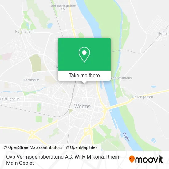 Карта Ovb Vermögensberatung AG: Willy Mikona