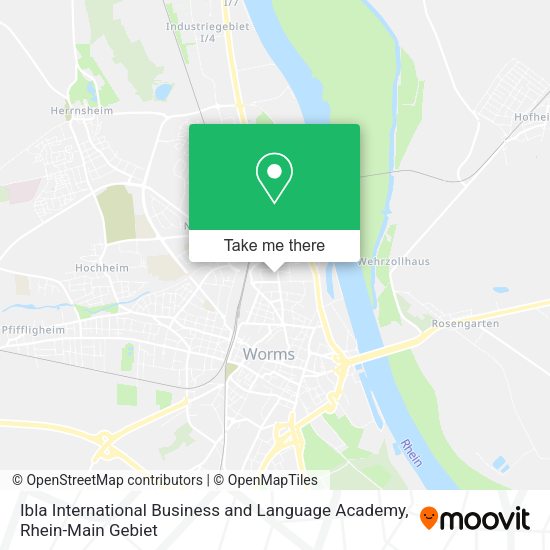 Карта Ibla International Business and Language Academy