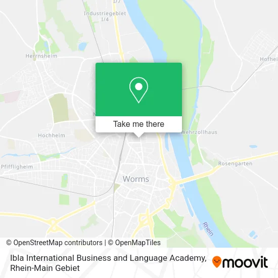 Карта Ibla International Business and Language Academy