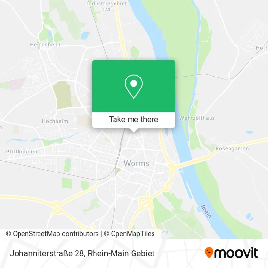 Карта Johanniterstraße 28