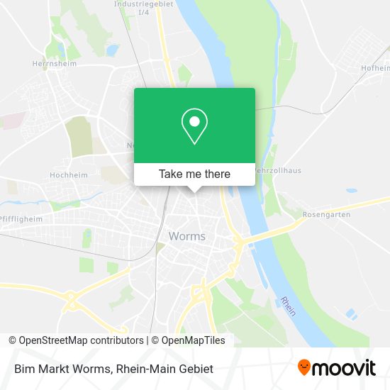 Карта Bim Markt Worms