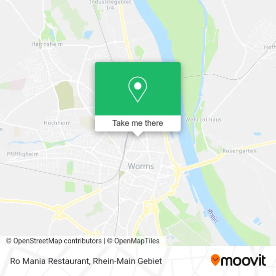 Карта Ro Mania Restaurant