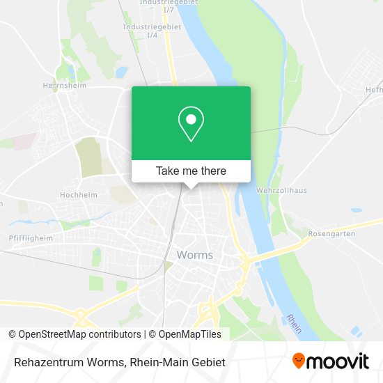 Карта Rehazentrum Worms