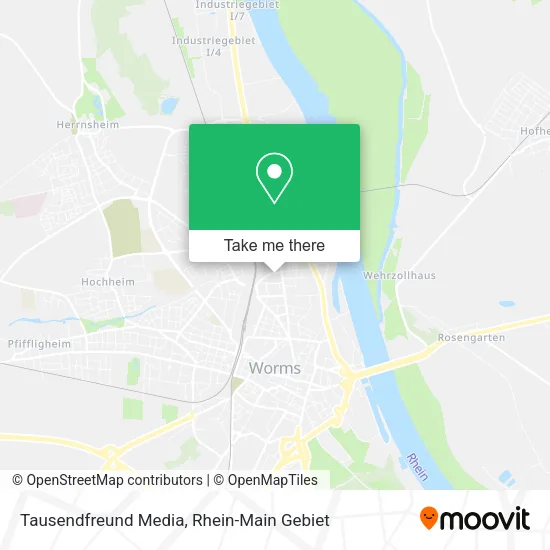 Карта Tausendfreund Media