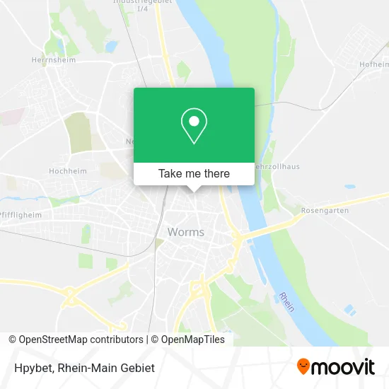 Карта Hpybet