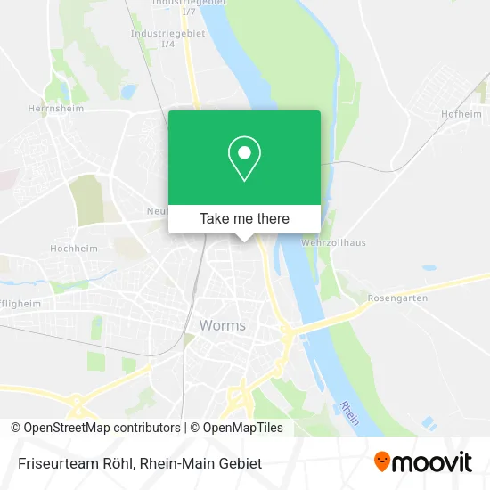 Карта Friseurteam Röhl