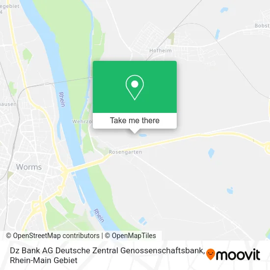 Карта Dz Bank AG Deutsche Zentral Genossenschaftsbank
