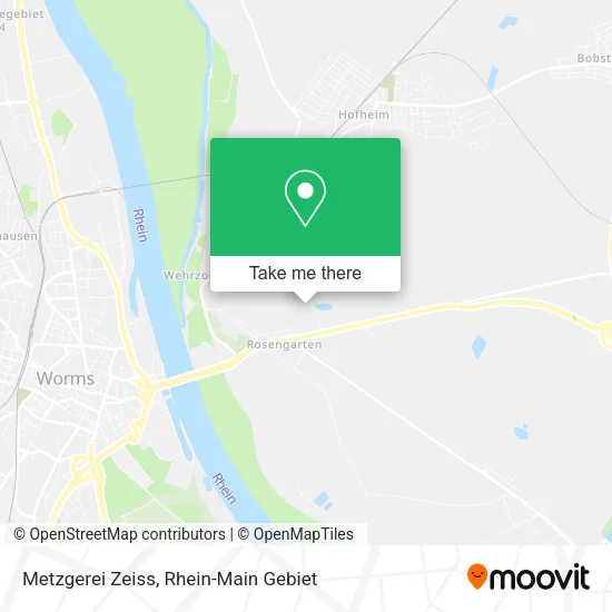 Карта Metzgerei Zeiss