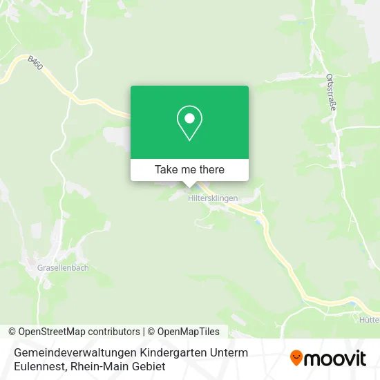 Карта Gemeindeverwaltungen Kindergarten Unterm Eulennest