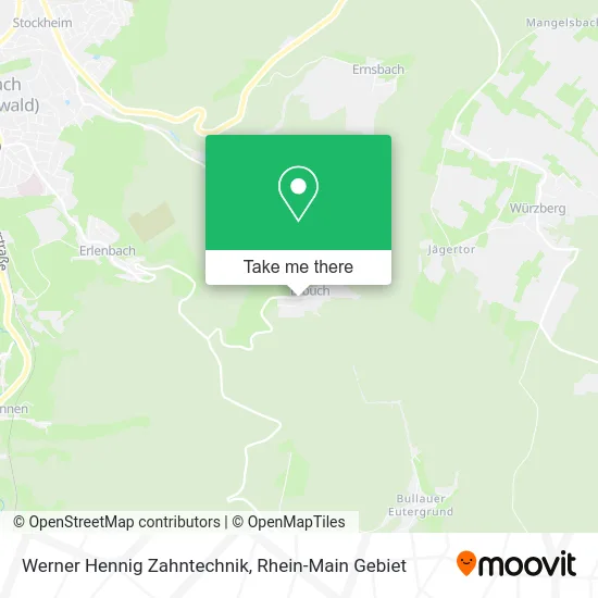 Карта Werner Hennig Zahntechnik