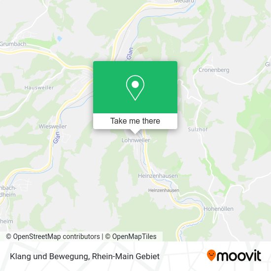 Карта Klang und Bewegung