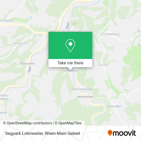 Карта Segpark Lohnweiler