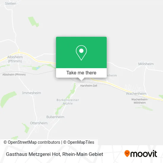 Карта Gasthaus Metzgerei Hot