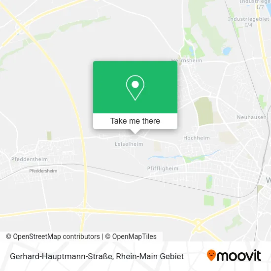 Карта Gerhard-Hauptmann-Straße