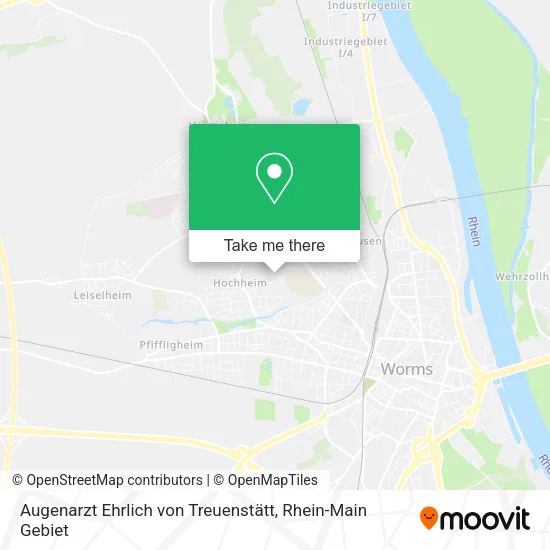 Карта Augenarzt Ehrlich von Treuenstätt