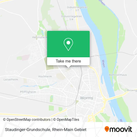 Карта Staudinger-Grundschule
