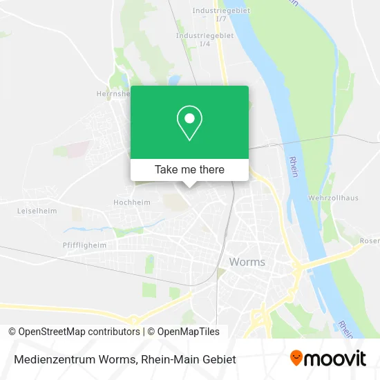 Карта Medienzentrum Worms