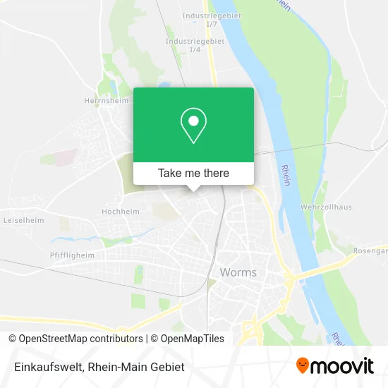 Карта Einkaufswelt