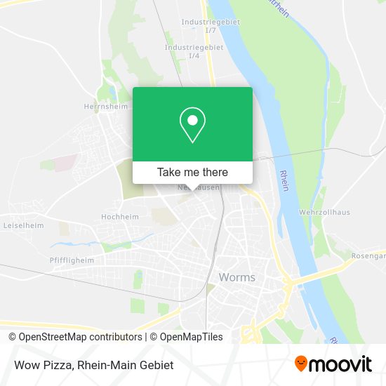 Карта Wow Pizza