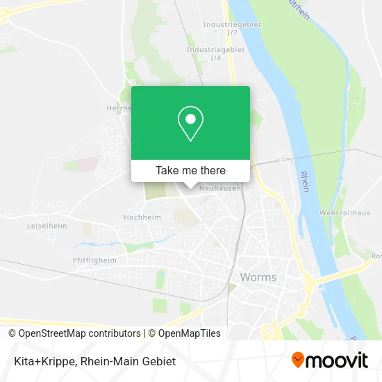 Карта Kita+Krippe