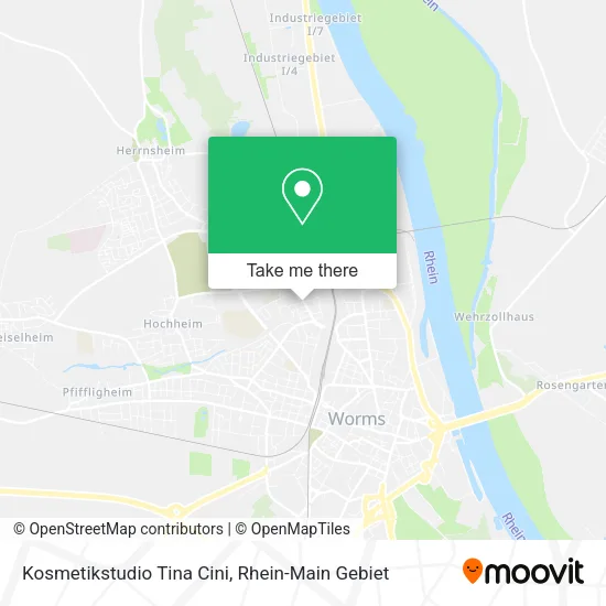 Карта Kosmetikstudio Tina Cini