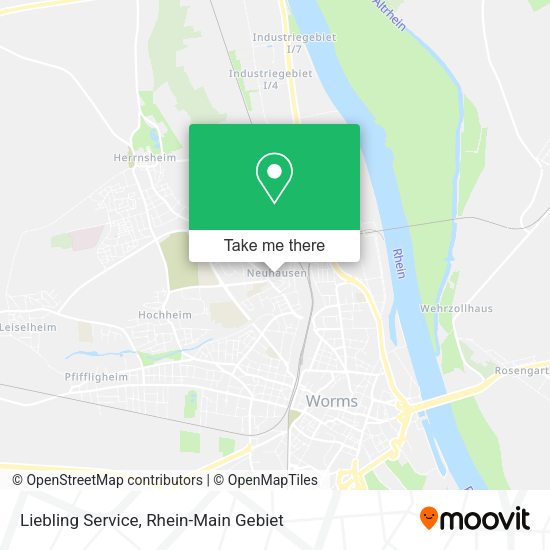 Карта Liebling Service