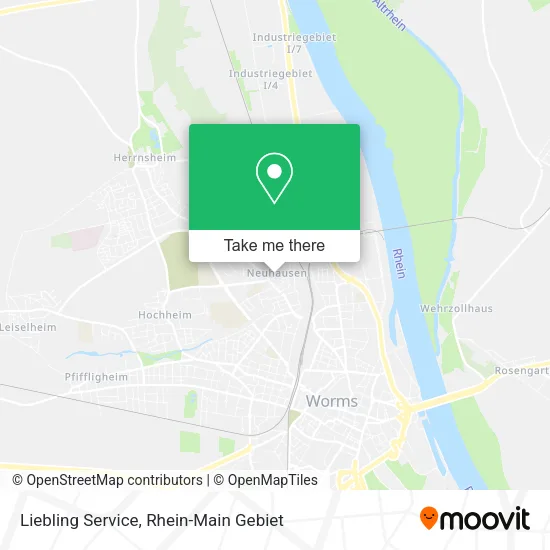 Карта Liebling Service