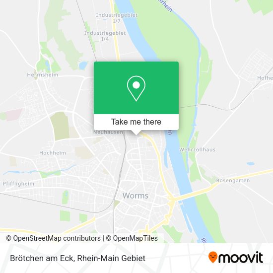 Карта Brötchen am Eck