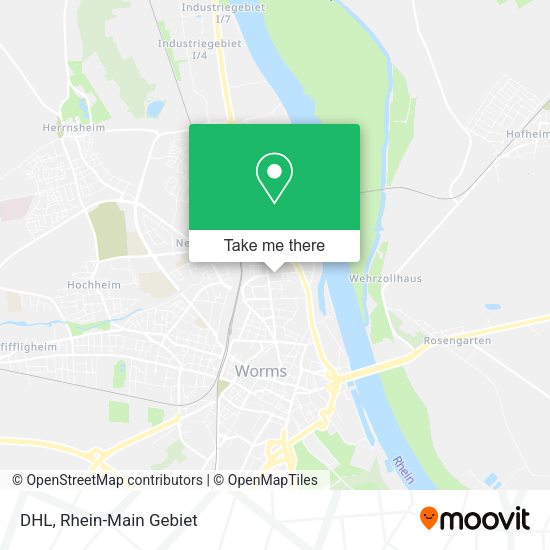 Карта DHL