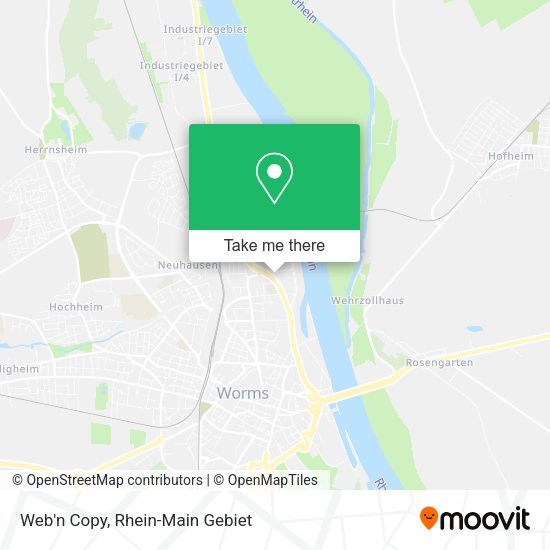 Web'n Copy map