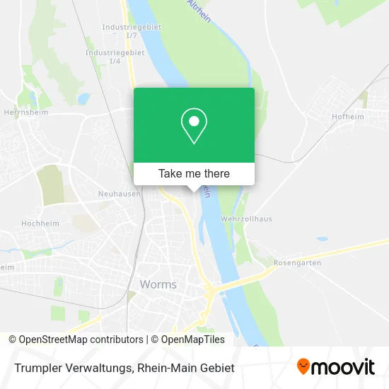 Карта Trumpler Verwaltungs