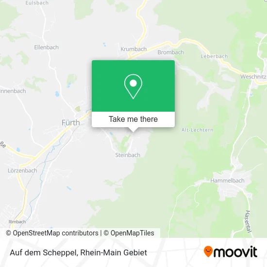 Карта Auf dem Scheppel