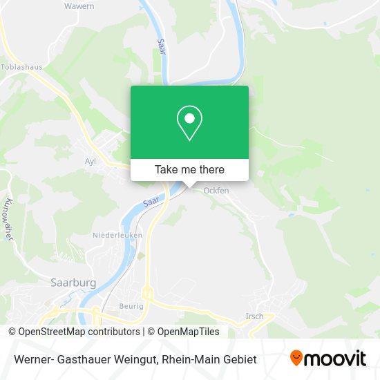 Карта Werner- Gasthauer Weingut