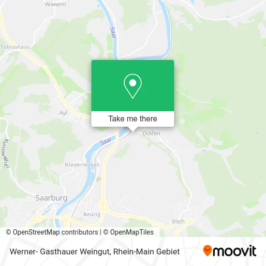 Карта Werner- Gasthauer Weingut