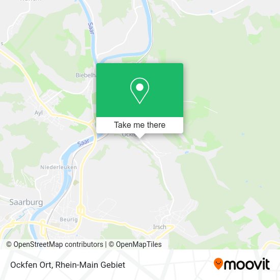Карта Ockfen Ort