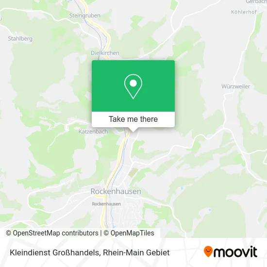 Карта Kleindienst Großhandels