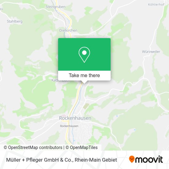 Карта Müller + Pfleger GmbH & Co.