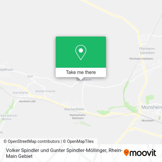 Карта Volker Spindler und Gunter Spindler-Möllinger