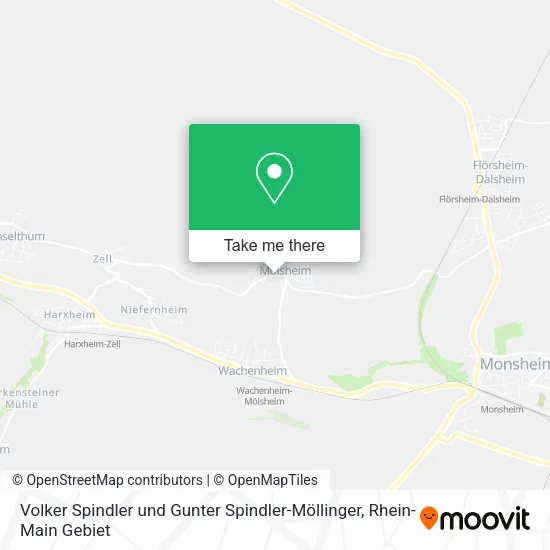 Volker Spindler und Gunter Spindler-Möllinger map