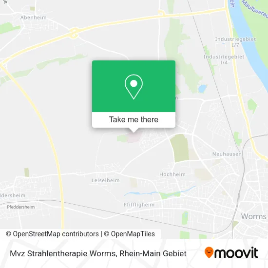 Карта Mvz Strahlentherapie Worms