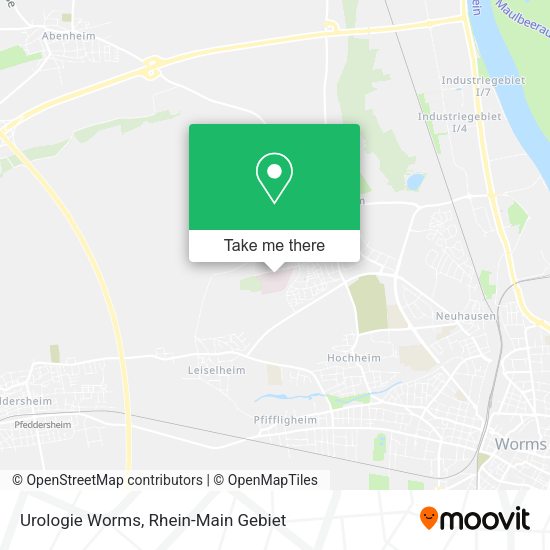 Карта Urologie Worms