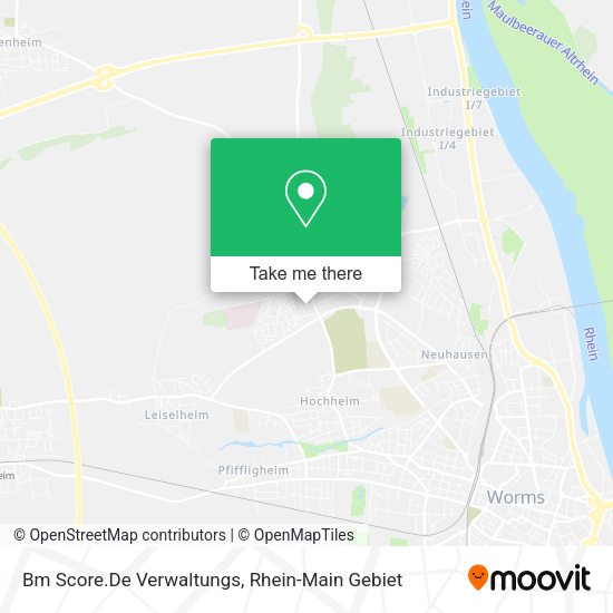 Карта Bm Score.De Verwaltungs